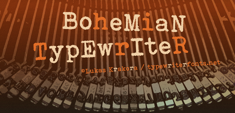 Bohemian Typewriter